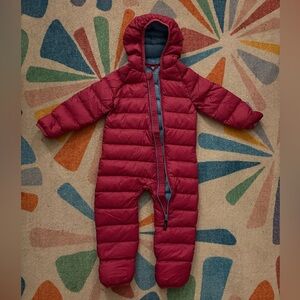 LL Bean Ultralight 650 Down Infant Bunting 12-18M